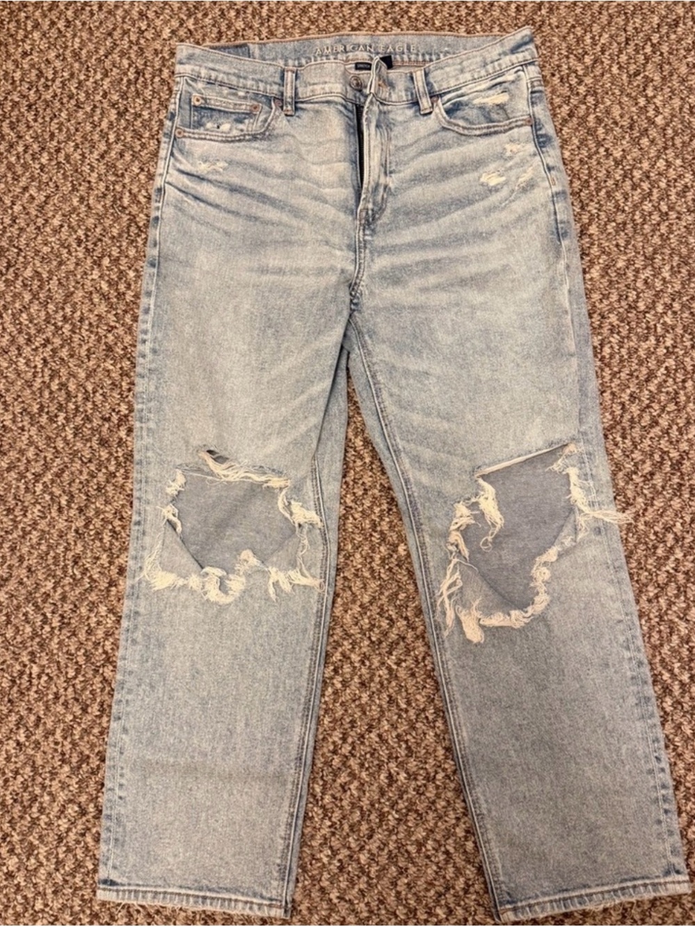 American Eagle Outfitters Light Blue Denim Jeans - Picture 1 of 3